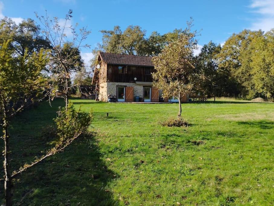 Villa Ancienne Grange Landaise Brocas Exterior foto